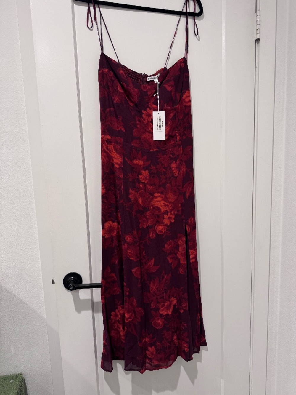 🌹Reformation Burgundy Dress